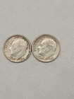 1961-D 1962-D Roosevelt Dimes 90% Silver Mixed Condition US Mint Denver R24
