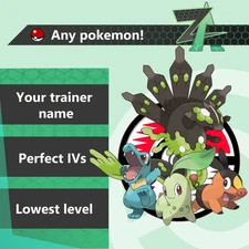 Any Pokemon 6IV / Shiny / for Legends ZA