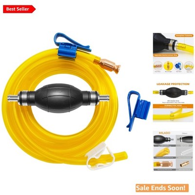 Versatile High Flow Gas Pump with 10 ft Hose - Perfect for All Liquid Transfers