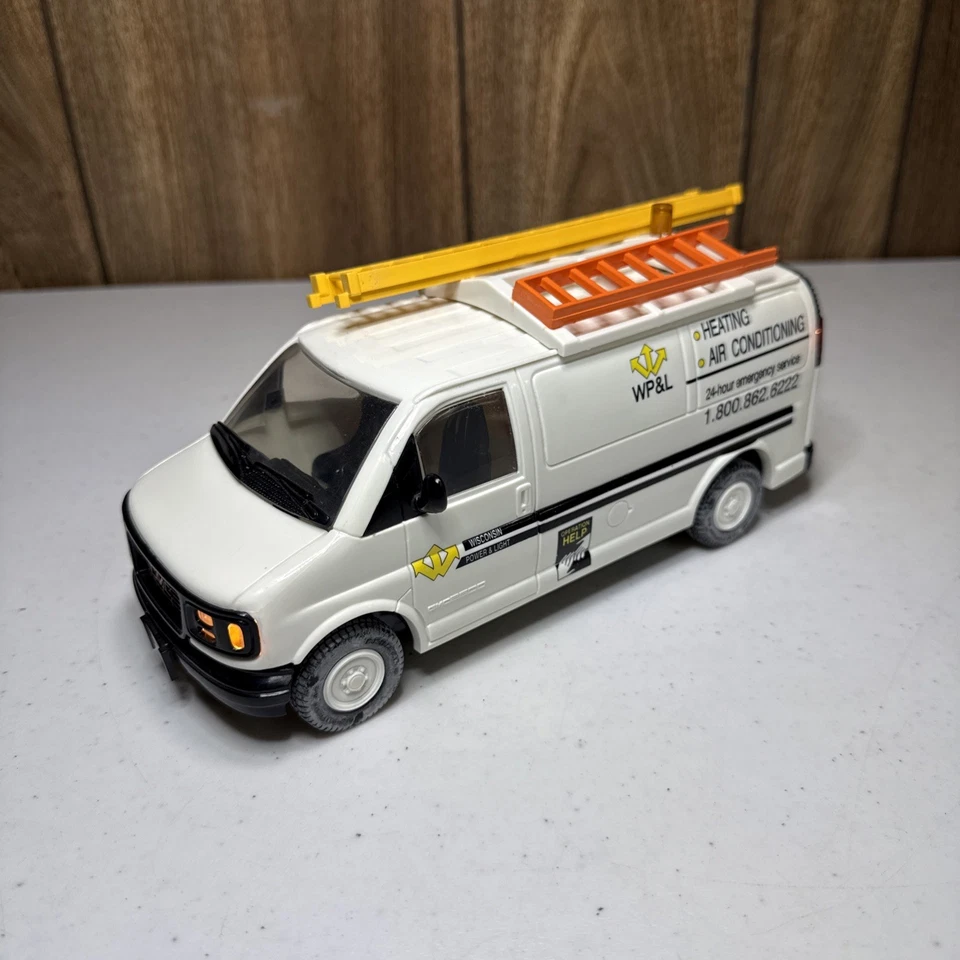 Banco de monedas GMC Savana 1997 DG Productions Wisconsin Power & Light Service Van Foto 2 de 4