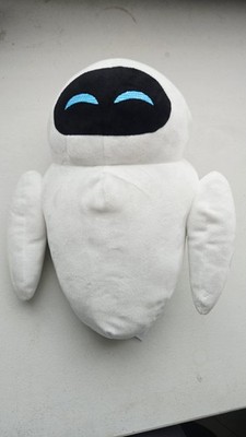 Disney Pixar WALL-E EVE Plush Toy White Black Blue Eyes Small 6-14 in 2022