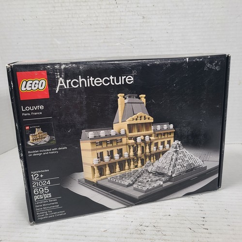 LEGO Architecture Louvre Paris (21024) - Brand New in Sealed Box
