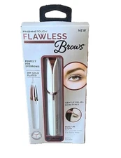 Finishing Touch Flawless Brows - Eyebrow Hair Remover Blush/Rose 18 Gold Plated