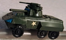 HO - EKO 4002  1/88 Army Military M8 Armored Scout Car - Lot 449