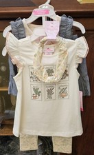 NWT Toddler 3T Girls Tommy Bahama 5 Piece: 2 outfits Brand New With Tags