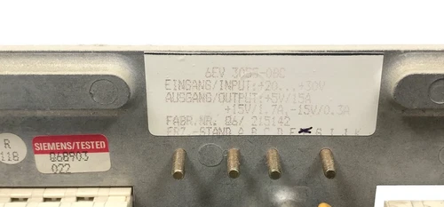 Fuente de alimentación Siemens Sinumerik 6EV3055-0BC - Imagen 5 de 5