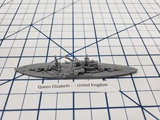 Acorazado - HMS Queen Elizabeth - Royal Navy - Wargaming - Eje y Aliados - Na