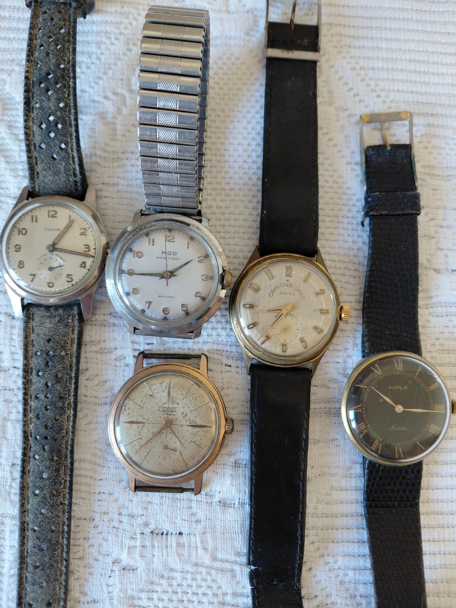 Montre Vintage Femme - Multicouleur - Pièce à Restaurer / Projet Bricolage