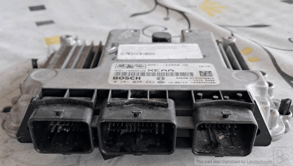 0281015242 Centralina iniezione  FORD FOCUS (CB4) 1.6 TDCi (66Kw) Ber. - Immagine 3 di 4