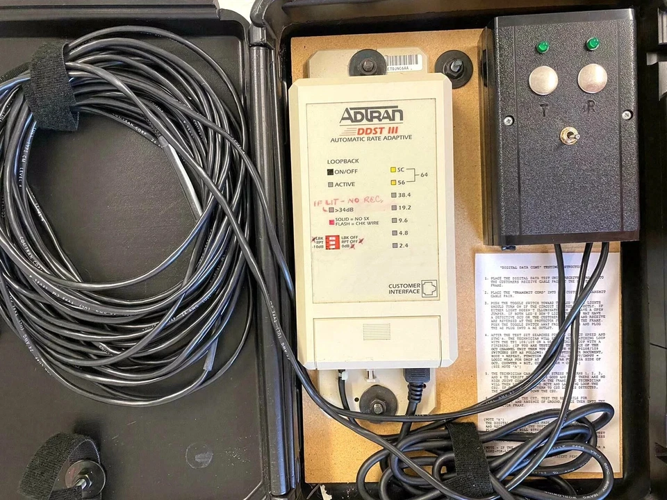 AdTran 1210.048L1 DDST III Automatic Rate Adaptive Customer Interface USED. - Image 4 of 4