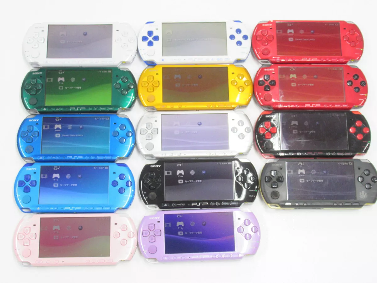 SONY PlayStation Portable PSP-3000 Game Console Various color