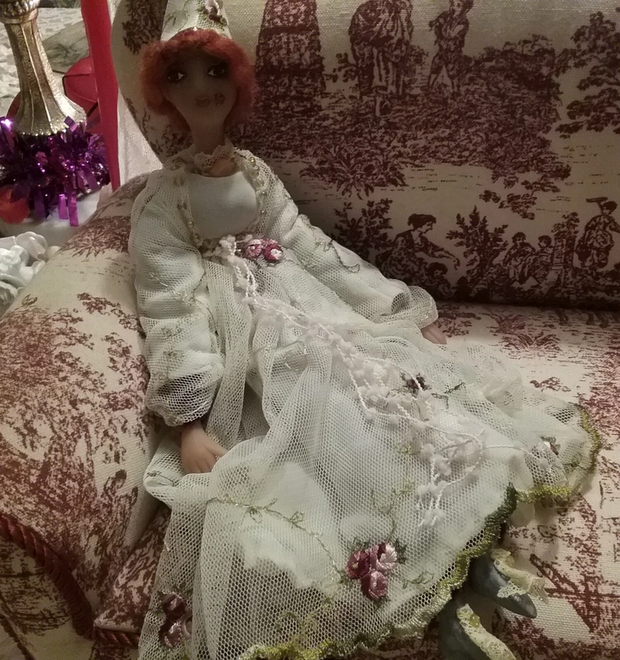 The Love Duchess, feita à mão, carvalho, boneca de arte (Valentine) - Imagem 3 de 4