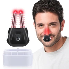 Red Light Nasal Therapy for Rhinitis, Allergy, Congestion, Sinusitis Nose Relief