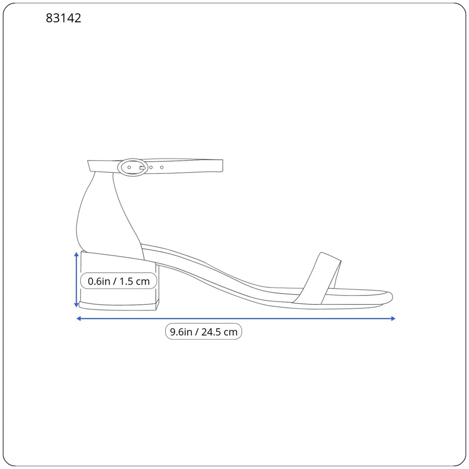 SANDRO Adelie Shoes Women's EU 37 / UK 4 Leather Sandals Flat Eyelets - Image 3 of 4