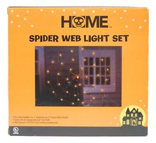 Halloween Spider Web Light Set