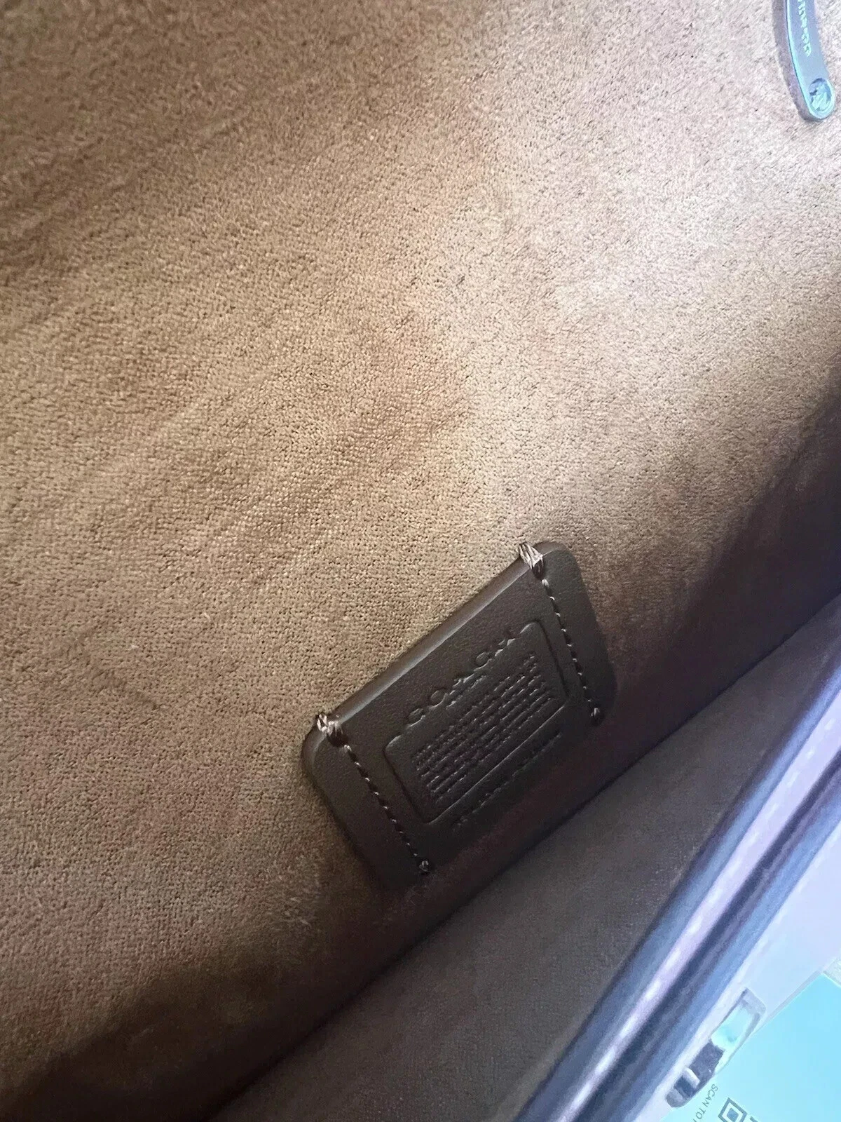 BORSA A TRACOLLA COACH MORGAN piccola nuova con etichette CO980 pelle rosa tulipano autentica originale