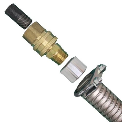 GenExhaust for Honda EU3200i 1.5" Galvanized Steel tubing exhst extn w/ QD