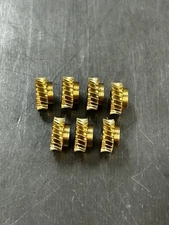 QTY 1 BOSTON GEAR BRONZE WORM GEAR 5:1 RATIO 48 PITCH 20 TEETH 4 LEAD 3/16” BORE