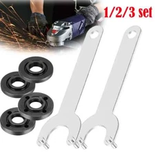 5/8"-11 Angle Grinder Spanner Wrench Flange Lock Nut Set For Dewalt Milwaukee