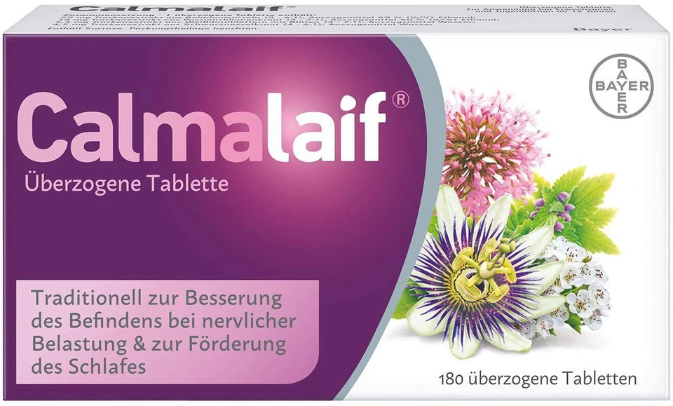 BAYER Calmalaif 180 Filmtabletten ,PZN 16808081