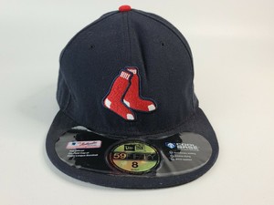 red sox on field hat
