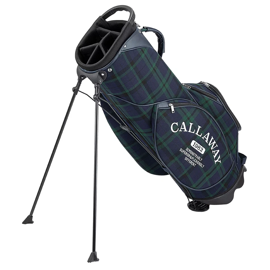 Bolsa de transporte estilo Callaway SPL FW 25 JM 9" superior 5 vías edición limitada verde Foto 3 de 4