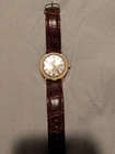 Vintage Timex Self-Wind Automatic Date Watch Silver Dial Gold Case It is running