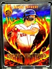 Roman Anthony RARE ROOKIE Flames REFRACTOR BOWMAN CHROME INVESTMENT CARD Red Sox