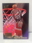 MICHAEL JORDAN 1993-94 FLEER ULTRA INSIDE OUTSIDE INSERT CARD 4 OF 10 BULLS