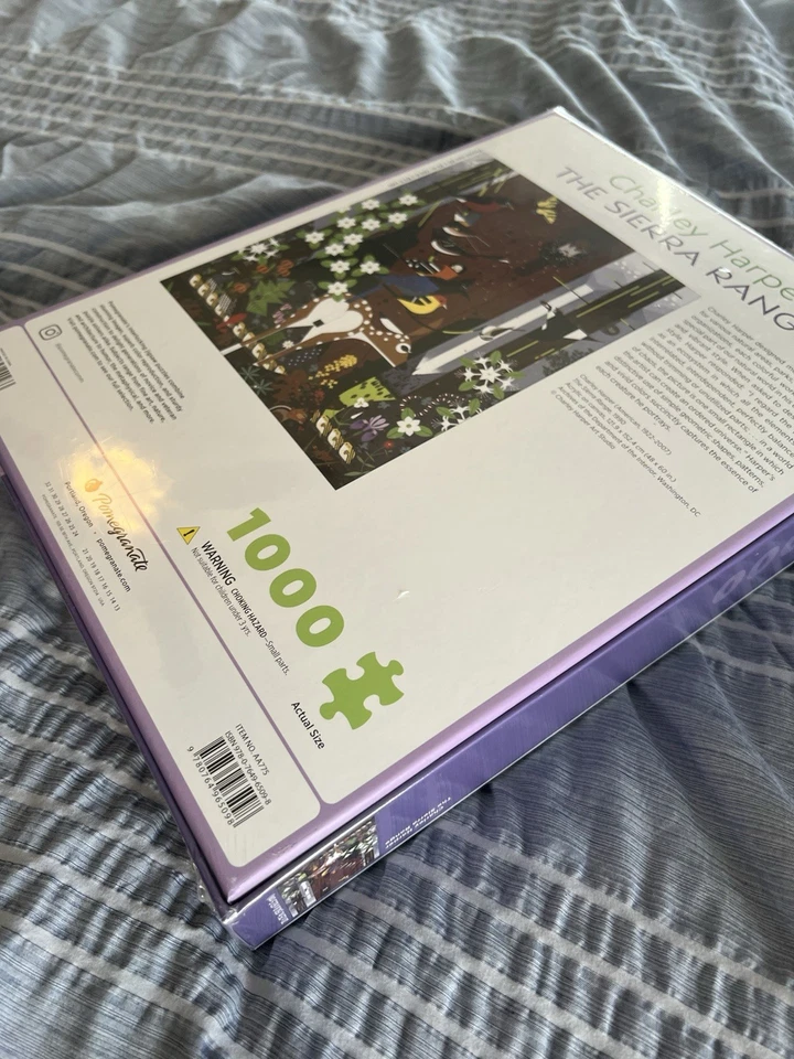 Pomegranate ArtPiece Charley Harper The Sierra Range 1000 Piece Puzzle - NEW - Image 3 of 4