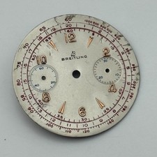 Orologio Breitling Cronografo Quadrante Vintage Sub Secondi Ricambi Riparazione 31mm