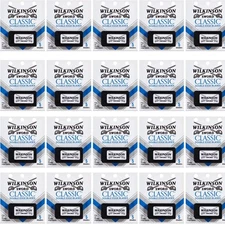 Wilkinson Sword Double Edge Razor Blades, 20 Packs of 5 = 100 Count