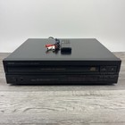 Denon Dcm-340 Compact Disc Player 5-disc Changer W/Remote Tested Working Vtg