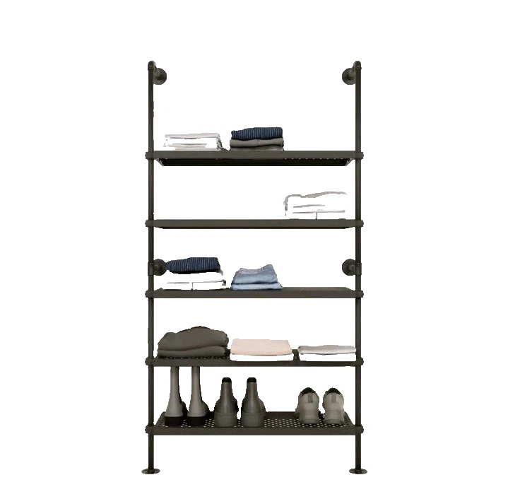 Pamo. Design Lenne Metal Industrial Style Shelving Bookshelf New In Box