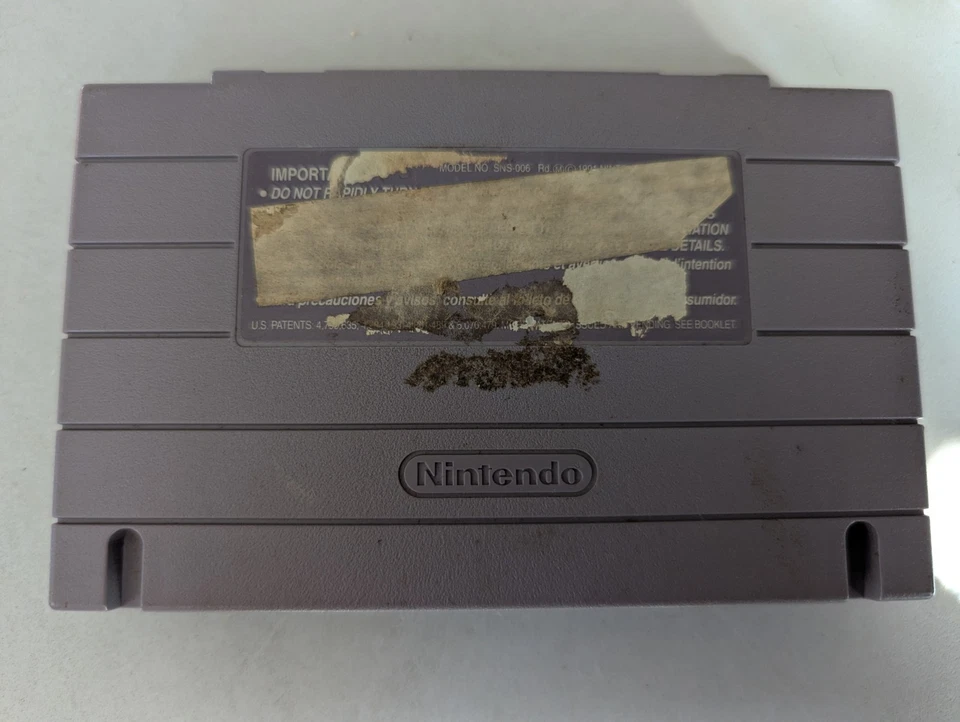 Firepower 2000 Snes Super Nintendo Cartage solamente Foto 2 de 3