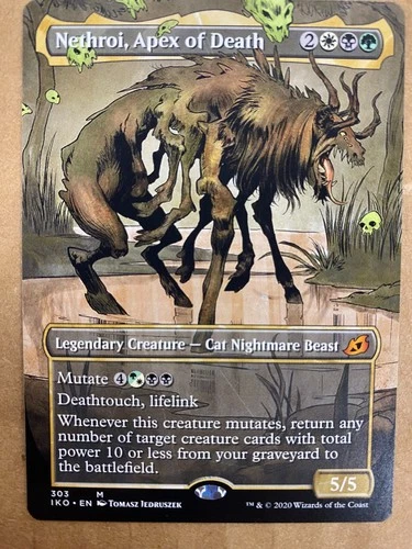 MTG 1x SHOWCASE Nethroi, Apex of Death 303 Ikoria: Lair of Behemoths Magic x1 NM