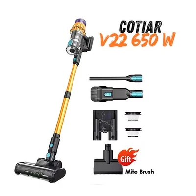COTIAR V22 650W Akku Staubsauger 55kPa Saugleistung Brushless LED Display 1,2L - Bild 1 von 4