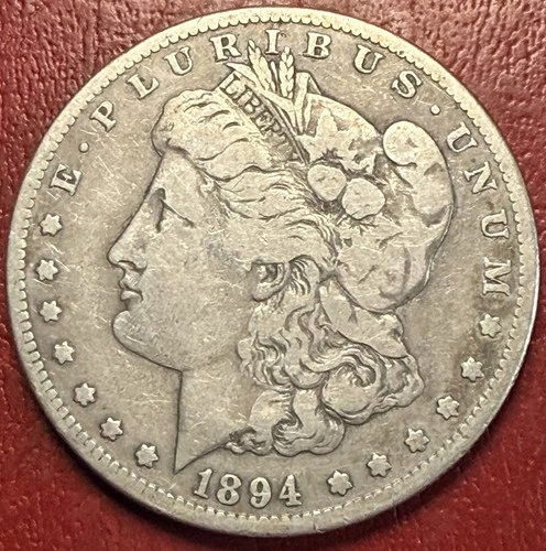 1894-S Morgan Silver Dollar. Key Date. Free Shipping