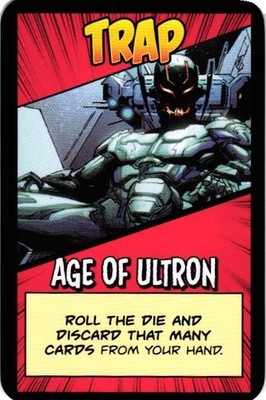 AGE OF ULTRON USAopoly Munchkin Marvel The Game Collectible Card