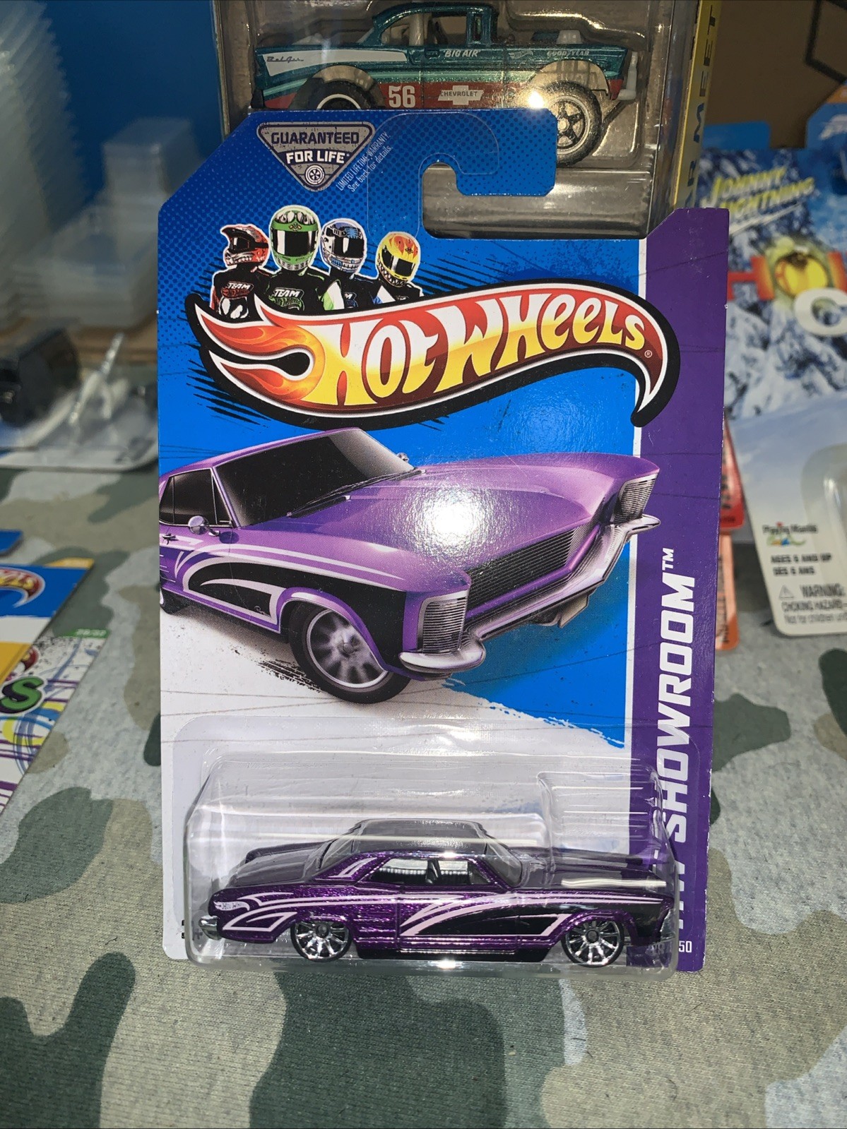 Hot Wheels ’64 Buick Riviera 2013 HW Showroom 238/250 (Purple)✨️LOWRIDER✨️