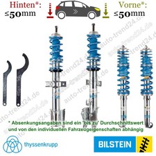 B14 Gewindefahrwerk 30-50mm Tieferlegung u.a.: Alfa Romeo 156 932, Bj. 1997-2005