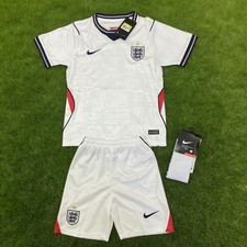 Kids England Home Kit 2026 World Cup | Size 28 | 12-13 Years Boys Girls