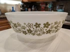 Vtg Pyrex # 404 Spring Blossom Crazy Daisy Mixing Bowl  "PRISTINE"   "RARE"