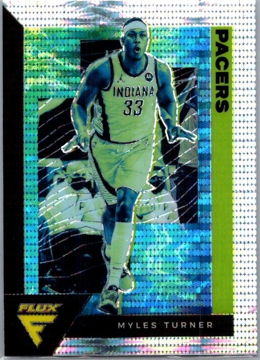 2020-21 Panini Flux - Myles Turner #70 Pulsar Prizm