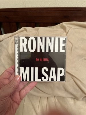 40 #1 Hits by Ronnie Milsap (2 CD Set, 2000, Virgin) Very Good