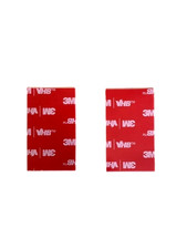 Dash Cam Adhesive Pads 30mm x 50mm Double Sided Dashcam Sticky Pads (2 Pack)