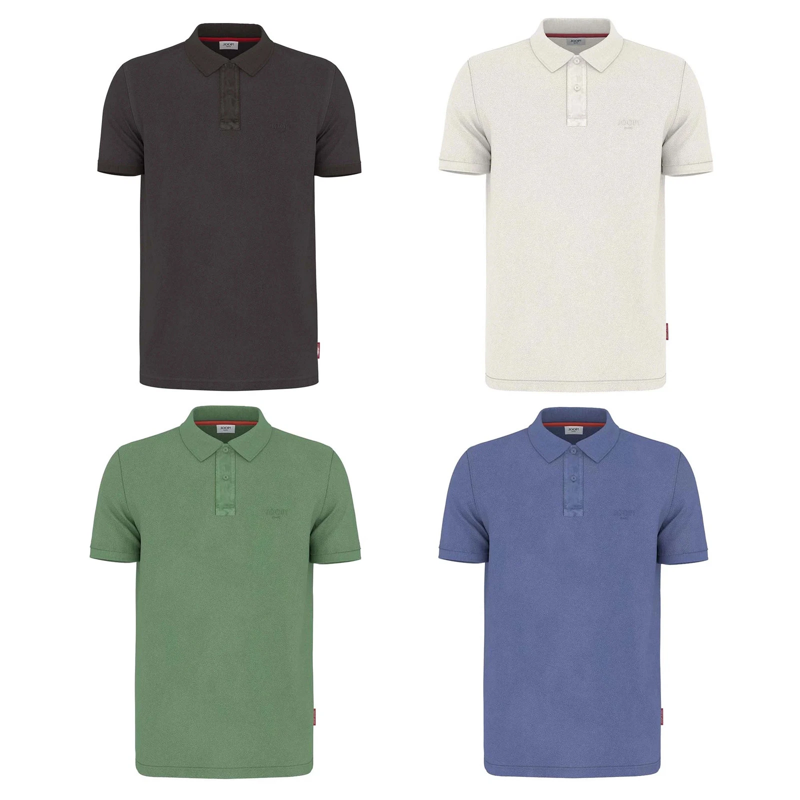 JOOP! JEANS Men's Polo Shirt - Ambrosian, Polo Collar, Cotton Blend