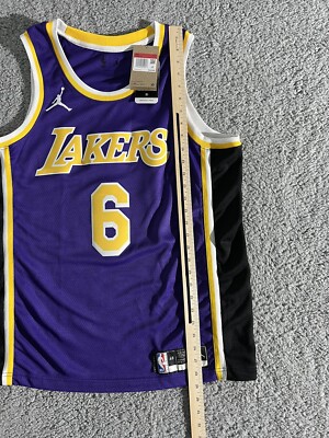 LeBron James Los Angeles Lakers Jordan Brand 2021/22 Swingman
