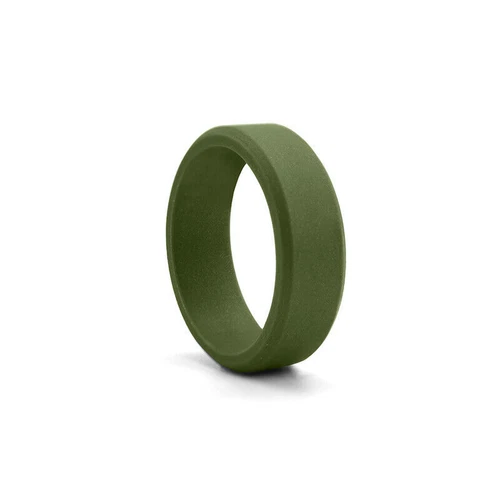 Schwarz Silikon Ring Gummi Ehering flexibel für Männer Training Männer Lifestyle - Bild 45 von 46