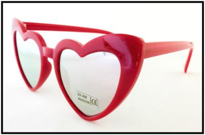 VINTAGE RETRO Style FASHION Heart Shaped SUNGLASSES Red  display picture 1